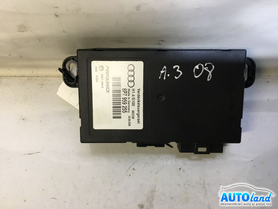 Modul Electronic 8p7959255 Decapotare Audi A3 Cabriolet 2008