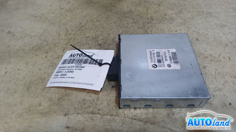 Modul Electronic 9127088 Convertizor Tensiune BMW 3 E90 2005