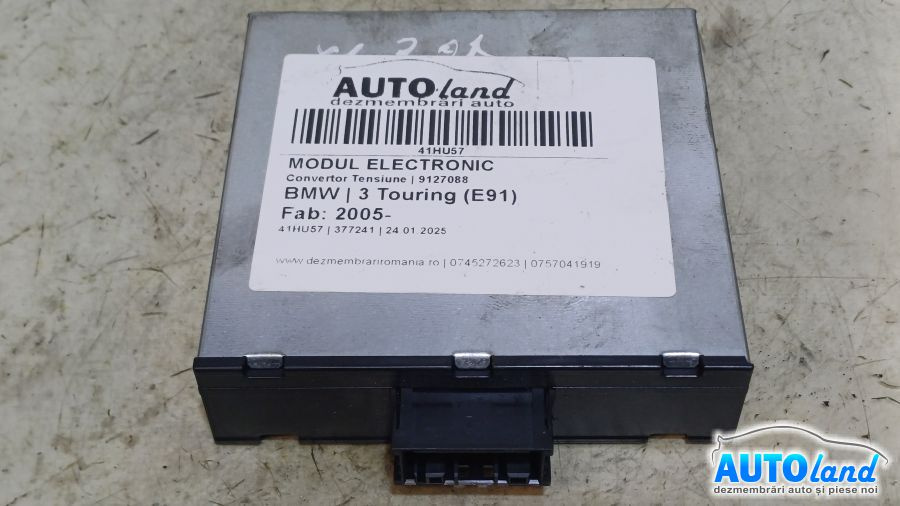 Modul Electronic 9127088 Convertizor Tensiune BMW 3 Touring E91 2005