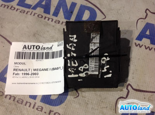 Modul Electronic 9140010352 Clima Renault MEGANE I BA0/1 1996-2003