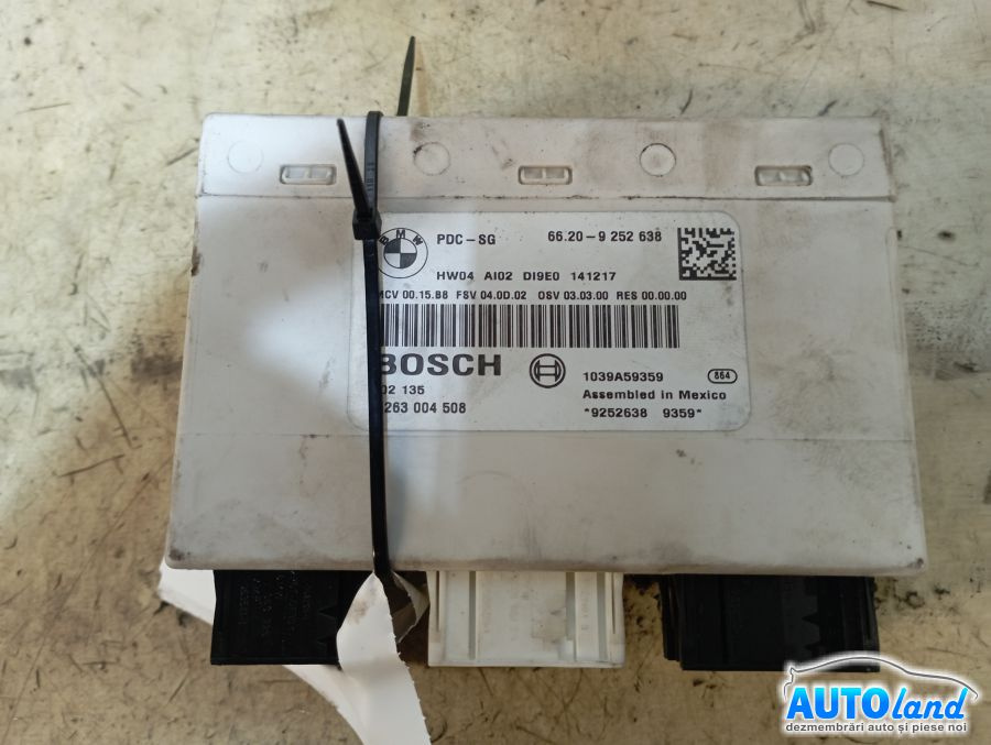 Modul Electronic 9252638 Senzori Parcare BMW 3 Cupe E92 2006