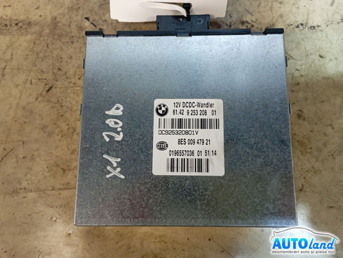 Modul Electronic 9253208 Convertizor Tensiune BMW X1 E84 2009