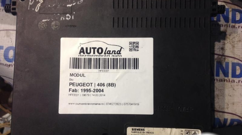 Modul Electronic 9637436480 Bsi Peugeot 406 8B 1995-2004