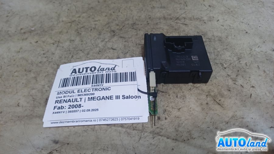 Modul Electronic 965369200 Usa Stanga Fata Renault MEGANE III Saloon 2008