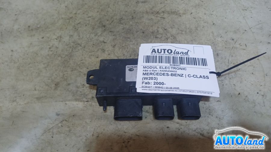 Modul Electronic A0295450632 ABS si Eps Mercedes-Benz C-CLASS W203 2000
