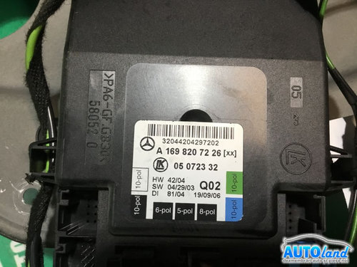 Modul Electronic A1698207226 Confort Usa Dreapta Fata Mercedes-Benz A-CLASS W169 2004