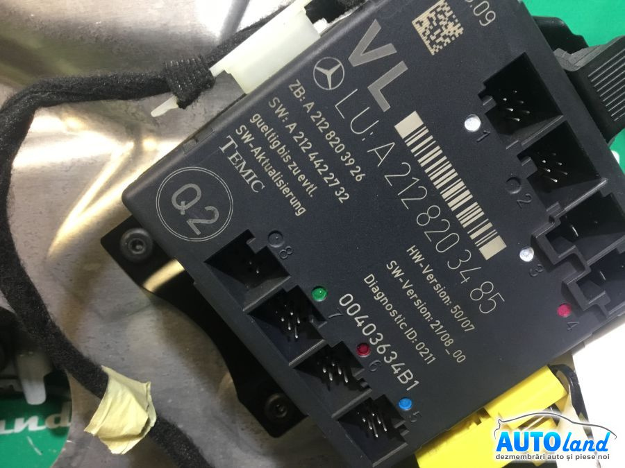 Modul Electronic A2128203485 Usa Stanga Fata Mercedes-Benz C-CLASS W204 2007