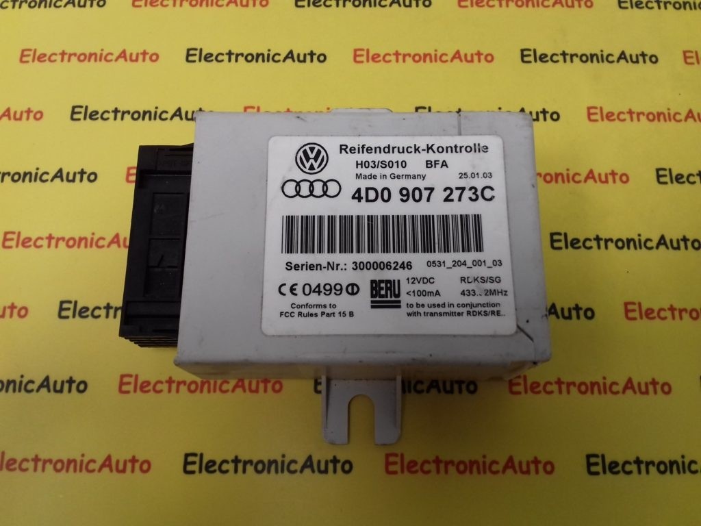 Modul Electronic Audi, 4D0907273C