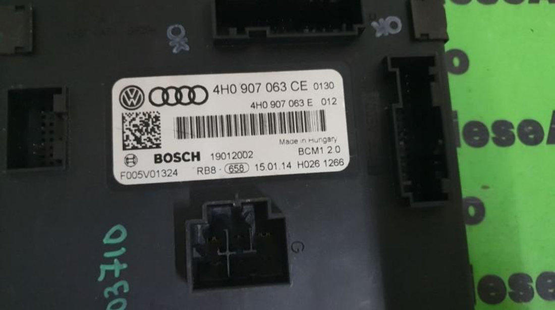 Modul electronic Audi A6 (2010->) [4G2, C7] 4h0907063ce