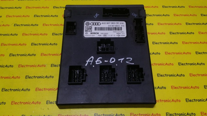 Modul Electronic Audi A6, A7, A8, 4H0907063CE, 4H0907063E