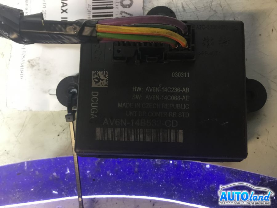 Modul Electronic Av6n14c236ab Usa Dreapta Spate Ford C-MAX II 2010
