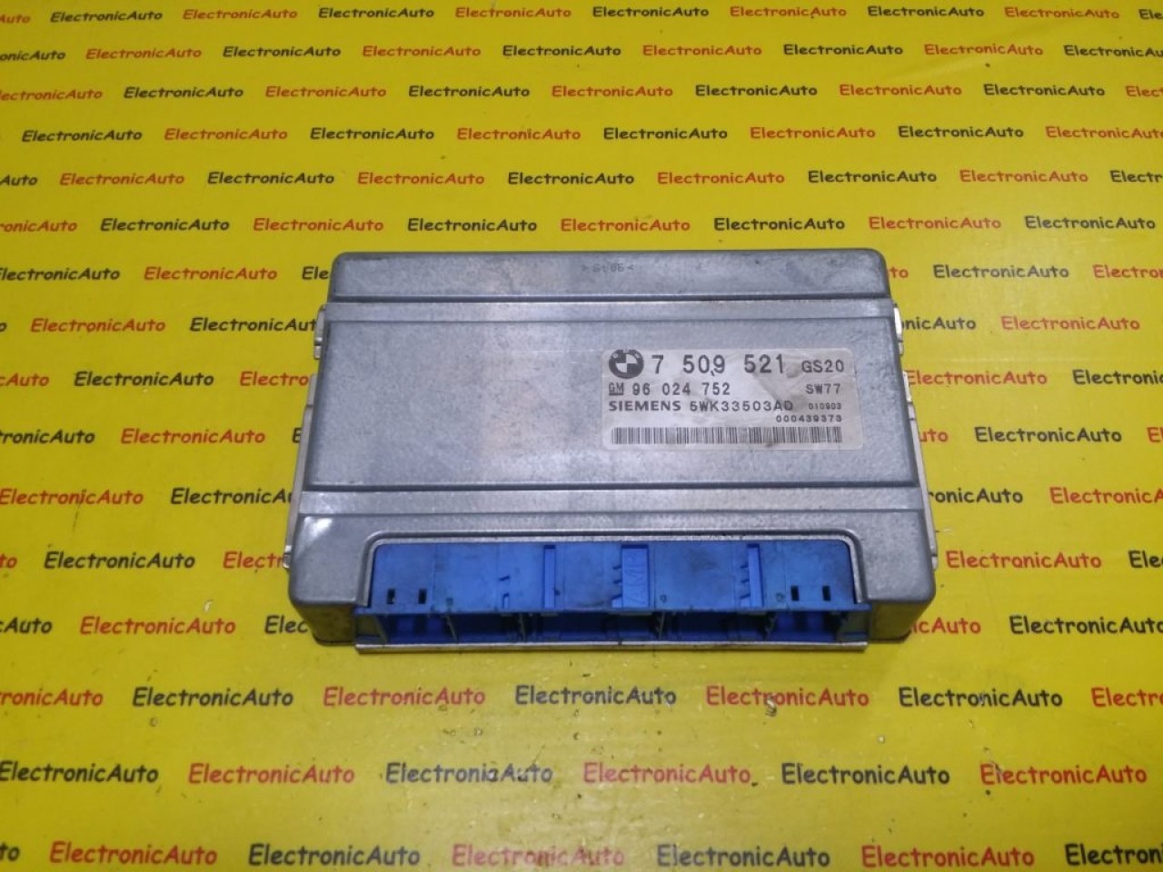 Modul Electronic BMW, 96024752, 7509521, 5WK33503AD