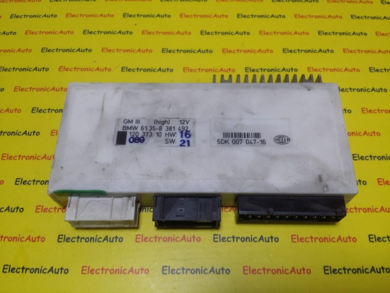 Modul Electronic BMW E38, 61358381492, 12037310, 5DK00704716