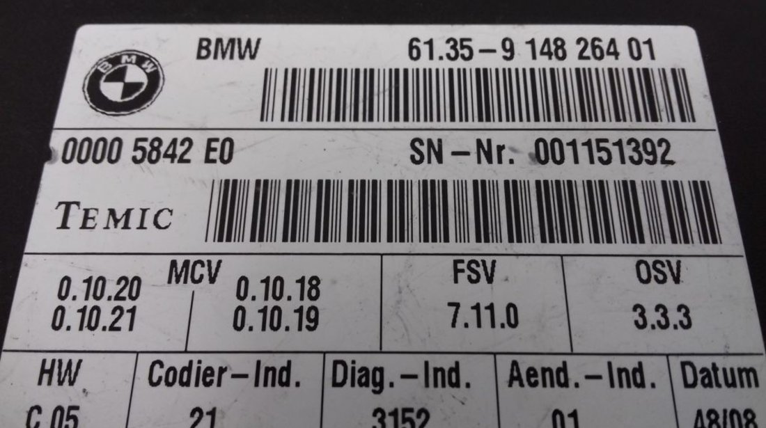 Modul Electronic BMW E90, 61359148264