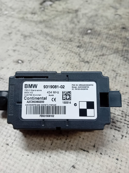 Modul electronic BMW Seria 4 F36 2014, 931908102