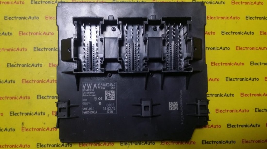 Modul electronic Bornetz Vw, Seat, Skoda, Audi 5K0937086Q, BCMPQ35