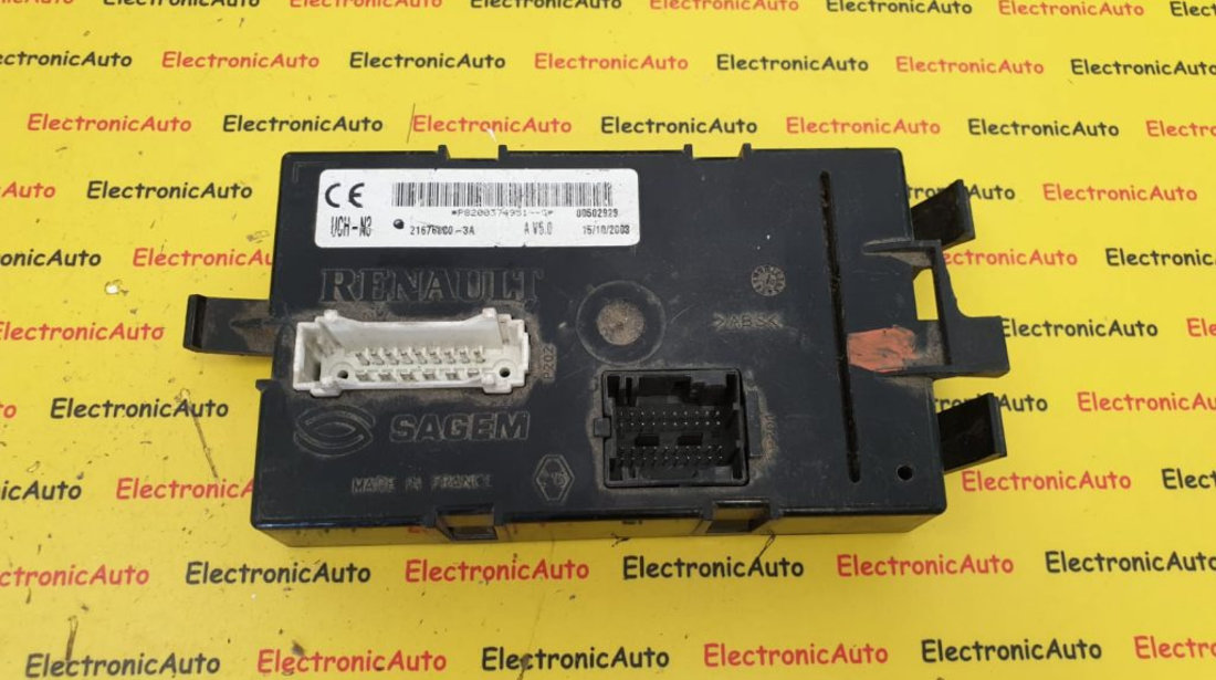 Modul Electronic BSI Nissan Opel Renault, 216768803A, P8200374951G, UCH-N3