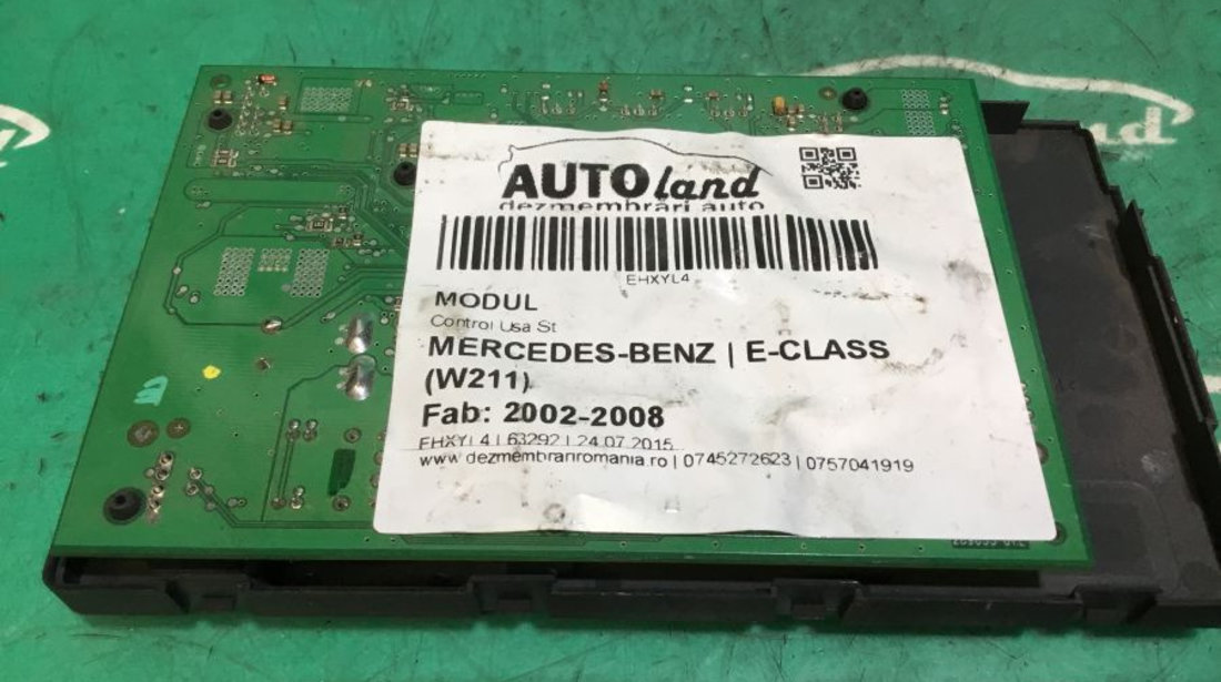 Modul Electronic Control Usa Stanga Mercedes-Benz E-CLASS W211 2002-2008