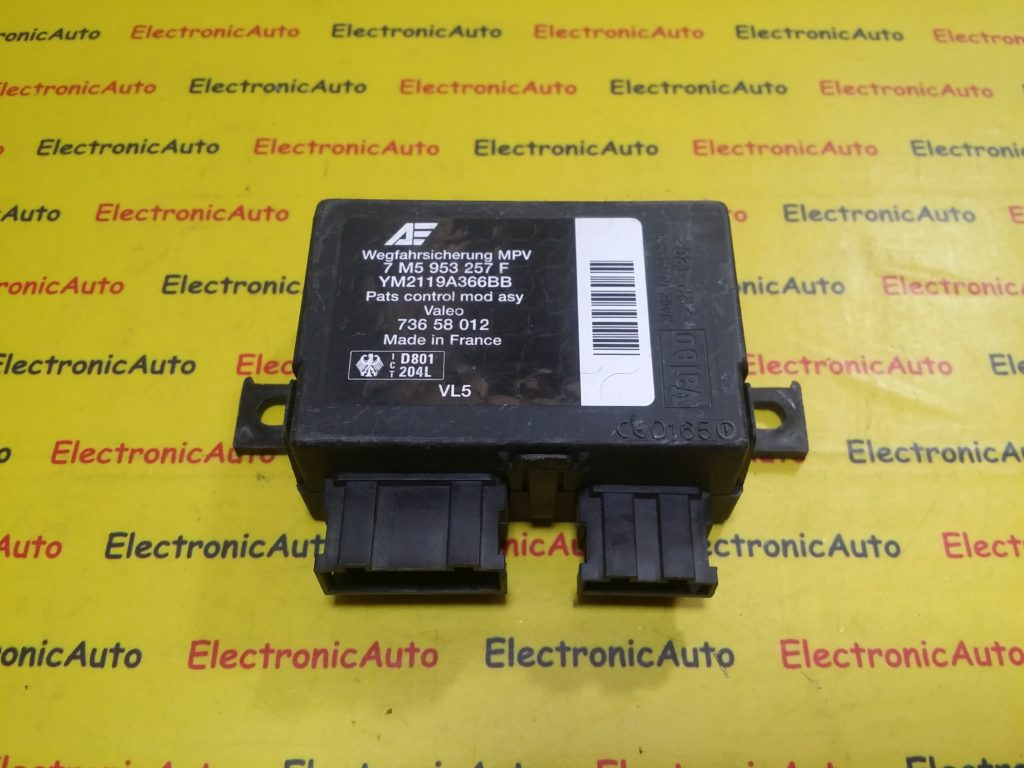 Modul Electronic Ford Galaxy, 7M5953257F, YM2119A366BB