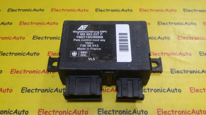 Modul Electronic Ford Galaxy, 7M5953257F, YM2119A366BB