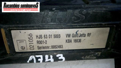 Modul ELECTRONIC HJS VOLKSWAGEN GOLF HJS 63015003 / HJS63015003HJS 63015003 / HJS63015003