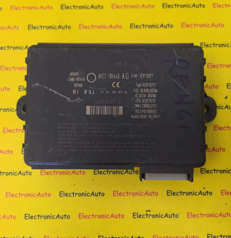 Modul Electronic Jaguar XJL, AH2219H440AG, LEAR5E07702E7
