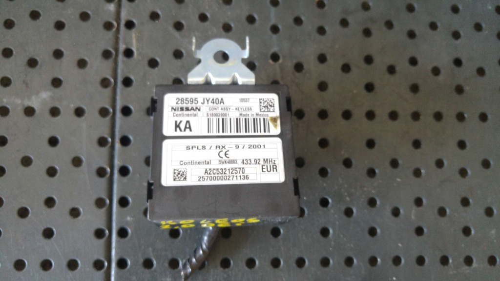 Modul electronic keyless 2.0 dci renault koleos 1 hy a2c53212570 28595jy40a