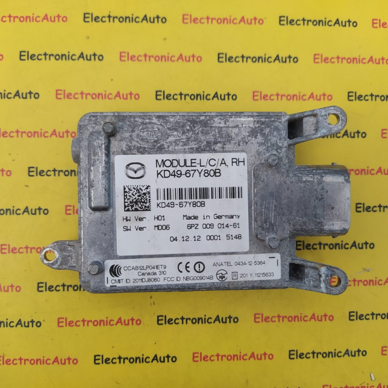Modul Electronic Mazda CX-5, KD4967Y80B, 6PZ00901461