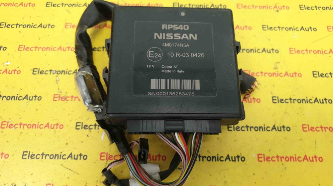 Modul electronic Nissan Navara (D40) 2.5dCi, 4M0174N5A, 10R030426, RPS40