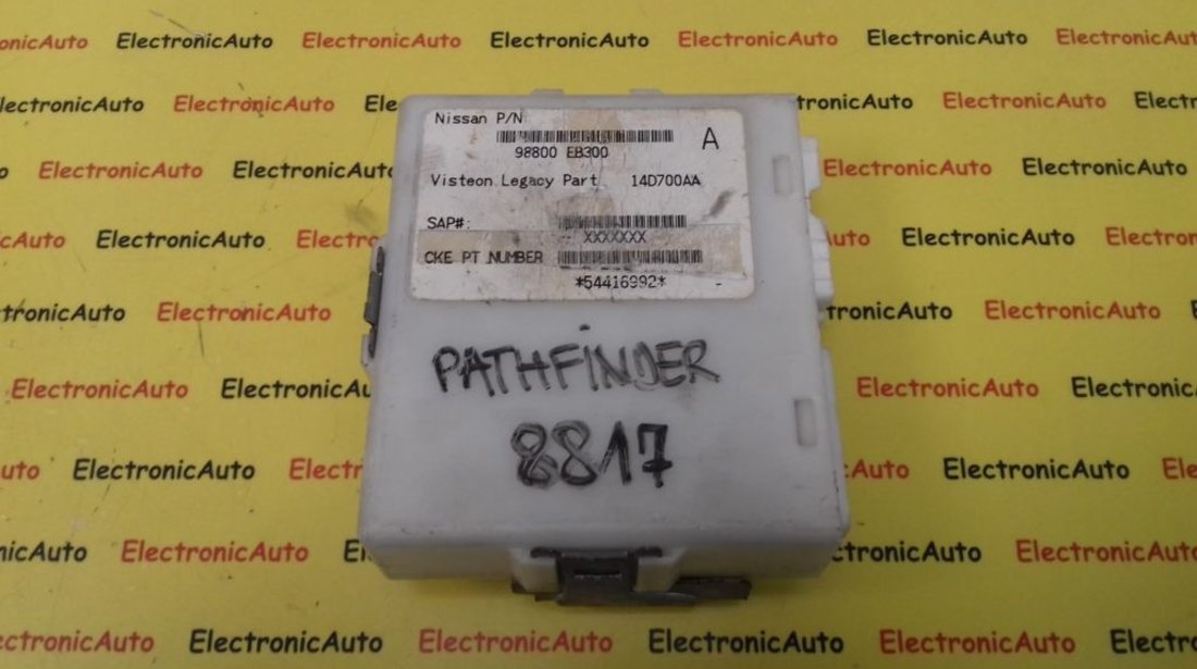 Modul Electronic Nissan Pathfinder, 14D700AA