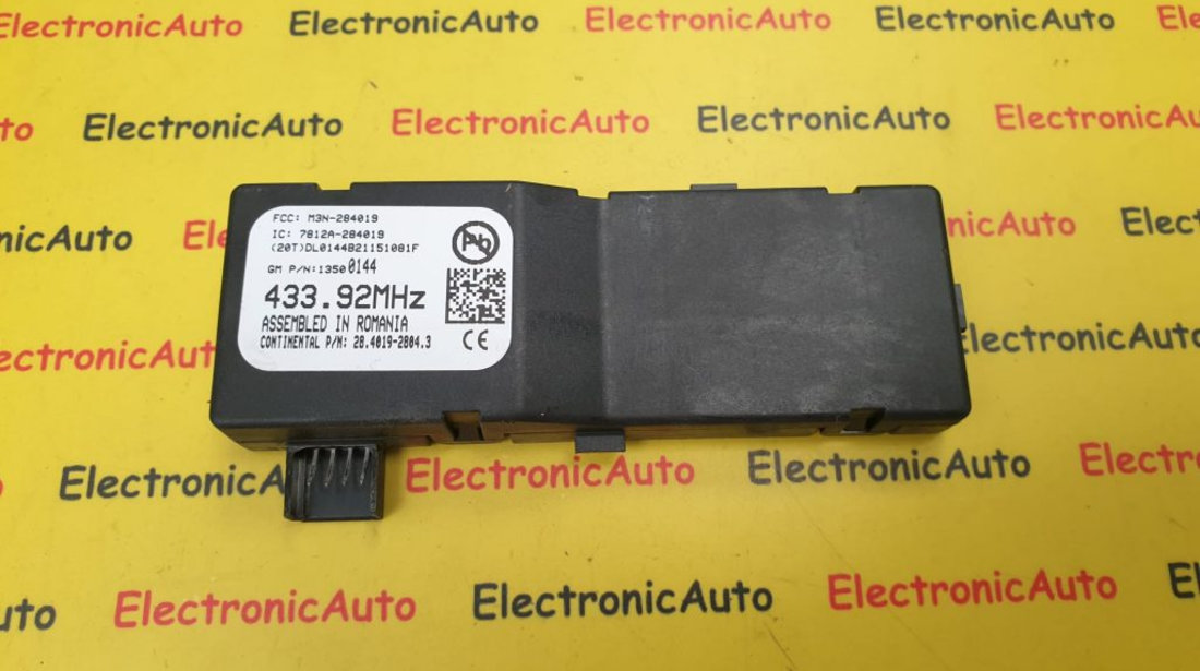 Modul electronic Opel Astra J 7812A-284019, M3N 284019, 13500144