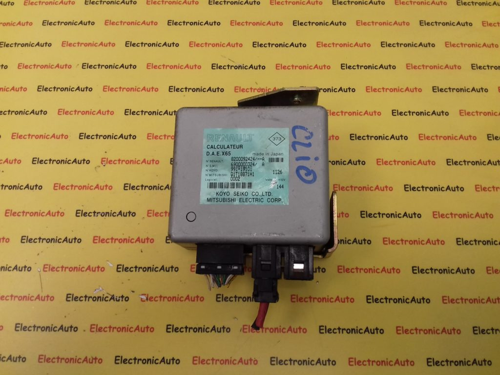 Modul Electronic Renault Clio, 8200092424A, 6900000324A, Q1T18871H1