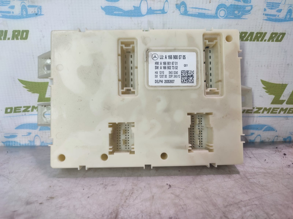 Modul electronic SAM A1669000705 Mercedes-Benz ML W166 [2011 - 2015]