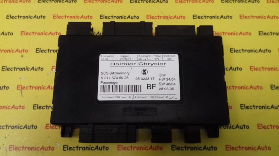 Modul Electronic Scaun Mercedes, A2118705026