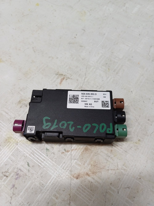 Modul electronic Volkswagen Polo 1.0 Benzina 2019, 5G0035953D