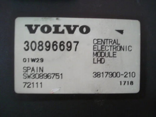 Modul ELECTRONIC VOLVO S40 30896697 / SW30896751 / 3817900-210 / 3817900 210 / 381790021030896697 / ...