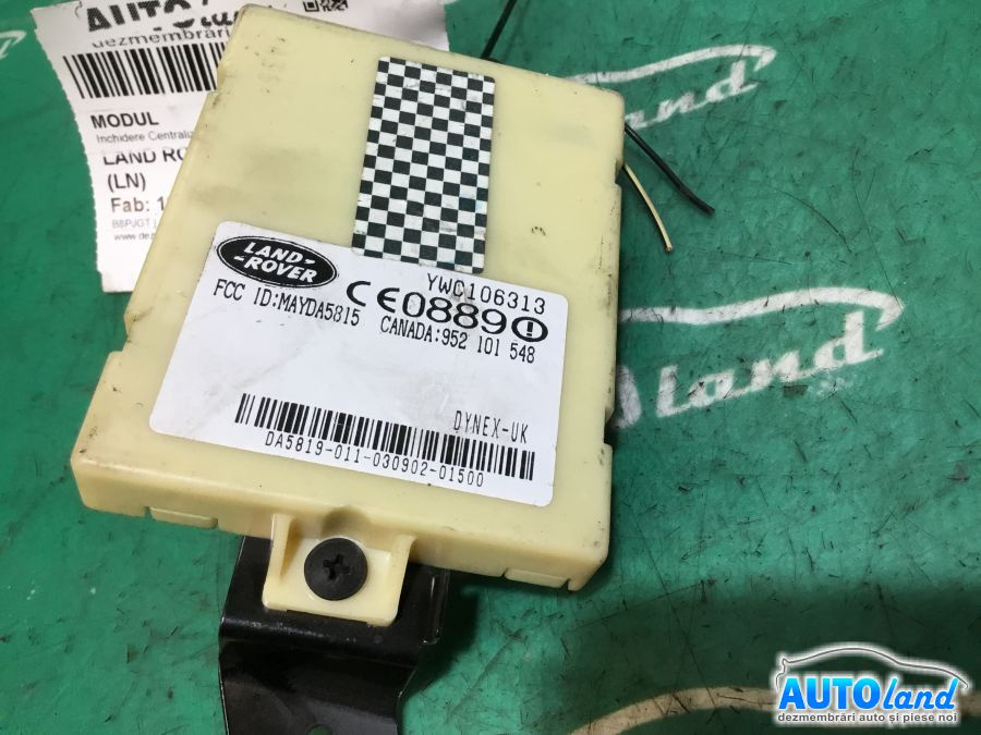 Modul Electronic Ywc106313 Inchidere Centralizata Land Rover FREELANDER LN 1998