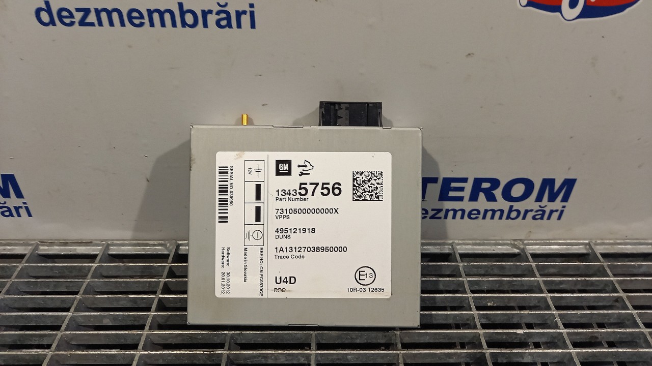 MODUL EMITATOR RECEPTOR AUDIO OPEL MOKKA MOKKA - - (2012 2016)