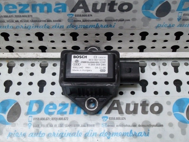Modul esp, 8E0907637A, Vw Passat Variant (3B6) 1.9 tdi (id:191832)