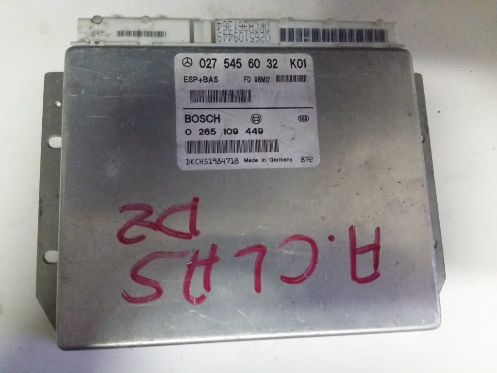 Modul ESP+ABS Mercedes A Classe cod 0275456032 / 0265109449