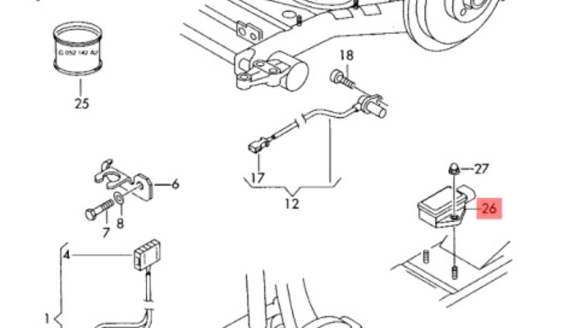 Modul ESP Audi A4 8E 2002 2003 2.5 TDI AKE OEM 8E0907637A