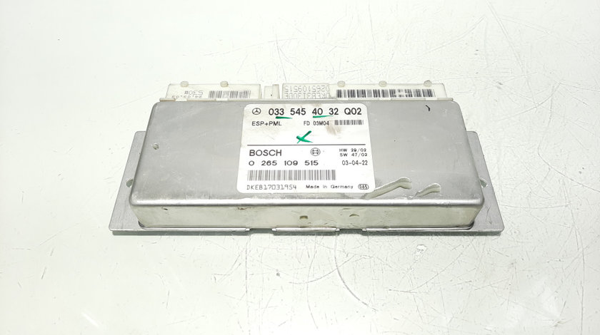 Modul ESP, cod A0335454032, Mercedes Clasa E T-Model (S211) (idi:565349)