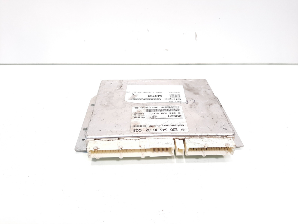 Modul ESP, cod A2205451832, 0265109607, Mercedes Clasa S (W220) (id:540793)