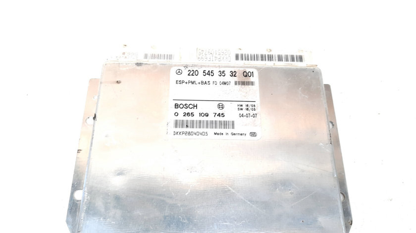 Modul ESP cod A2205453532, Mercedes Clasa S (W220) (id:549805)