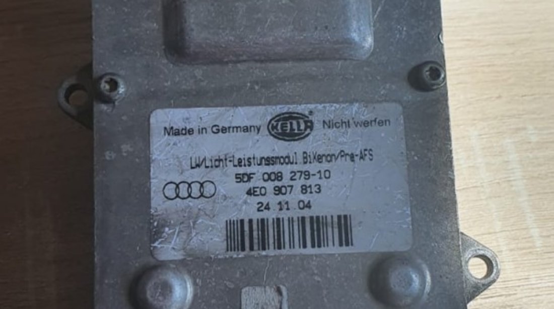 Modul far Audi A6 C6 4F / A8 4E D3 2004-2010 5DF008279-10 4E0907813