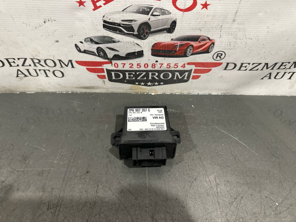 Modul faruri adaptive 7P6907357C VW Touareg II (7P5, 7P6) 3.0 V6 TDI 245 cai