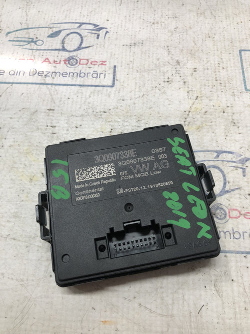 Modul faruri adaptive Seat Leon 1.5 Benzina 2019, 3Q0907338E