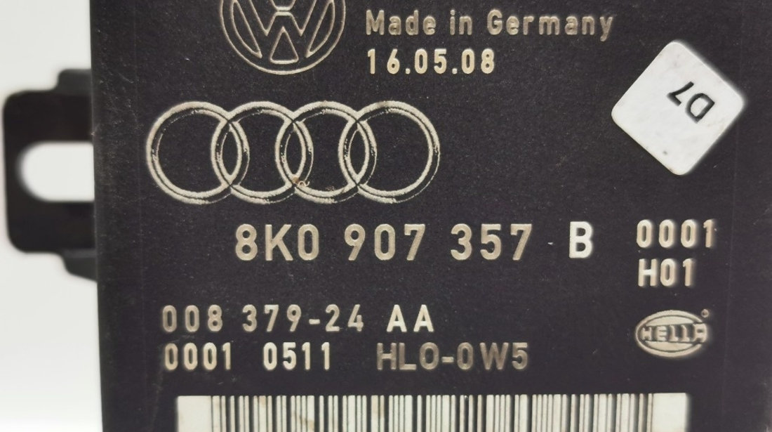 Modul faruri Audi A4 B8 2.7 TDI CGK OEM 8K0907357B