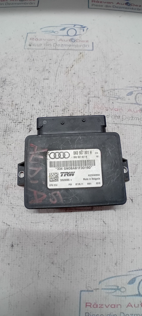 Modul frâna de mana Audi A5 2011, 8K0907801H