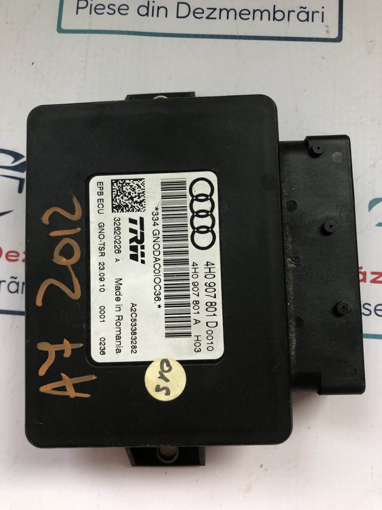 Modul frâna de mana Audi A7 2012, 4H0907801A
